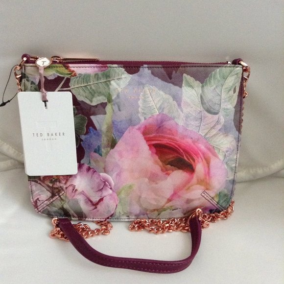 Ted Baker London Bags Ted Baker London Floral Crossbody Bag Poshmark